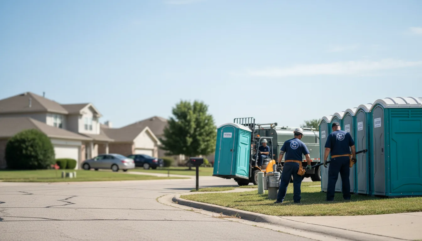 Porta Potty Rental in Ozawkie, KS near me